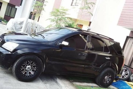 Black Kia Sorento 2007 for sale in Mandaue City