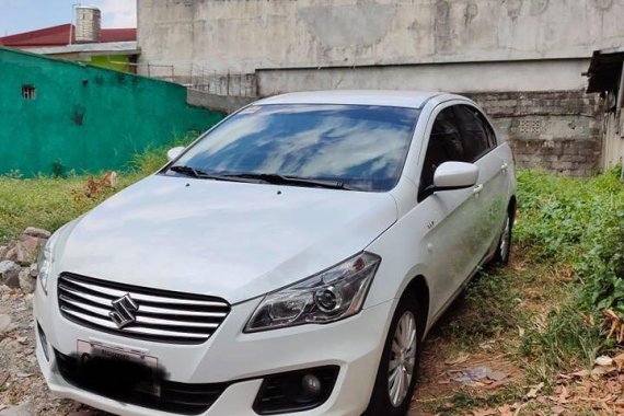 White Suzuki Ciaz 2018 for sale in Bayan-Bayanan Avenue