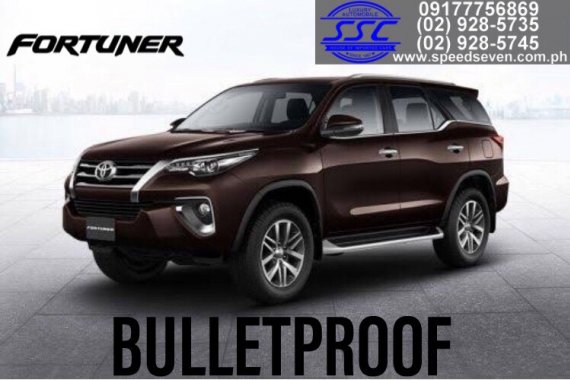 Brand New 2020 Toyota Fortuner V Bulletproof Level 6 INKAS Quality