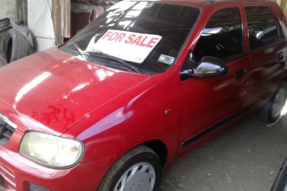 Sell Red 2010 Suzuki Alto in Cebu City