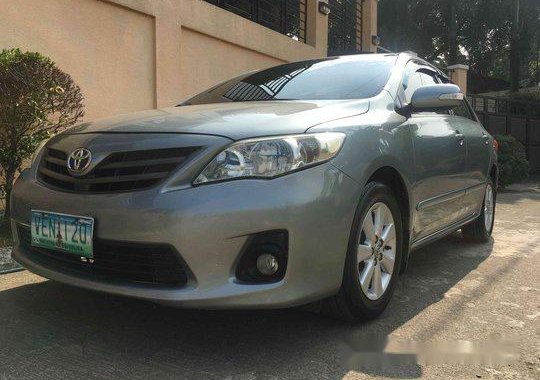 Grey Toyota Corolla altis 2012 for sale in Manila