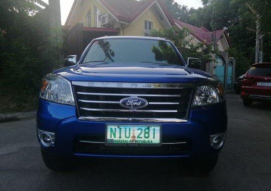 Sell Blue 2009 Ford Everest in Manila