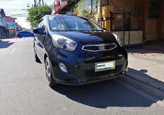 Black Kia Picanto 2013 for sale in Manila