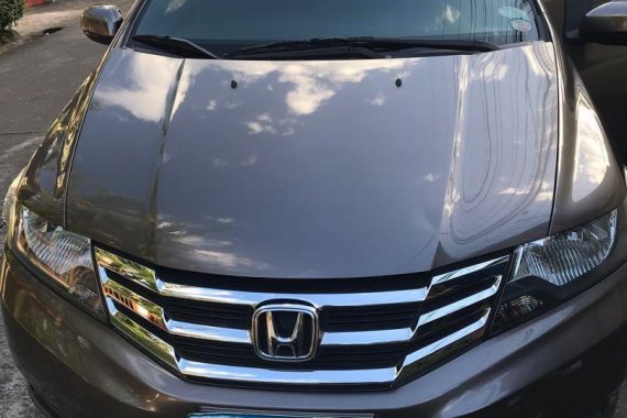 Grey Honda City 2013 for sale in Automatic