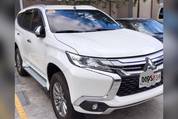 Pearl White Mitsubishi Montero 2018 for sale in Pasig 