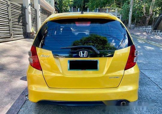 Yellow Honda Jazz 2010 for sale in Manila