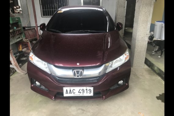 Selling Purple Honda City 2014 Sedan in San Pablo