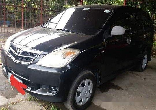 Black Toyota Avanza 2010 for sale in Manual