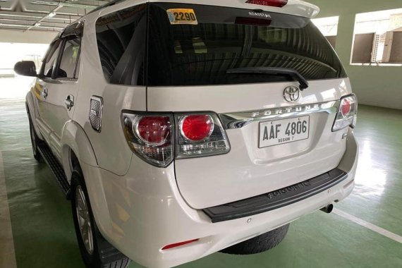 Selling Pearlwhite Toyota Fortuner 2016 in Manila