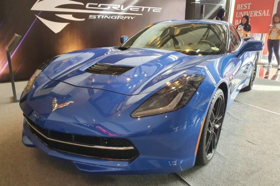 Sell Blue 2020 Chevrolet Corvette Stingray in Pasig