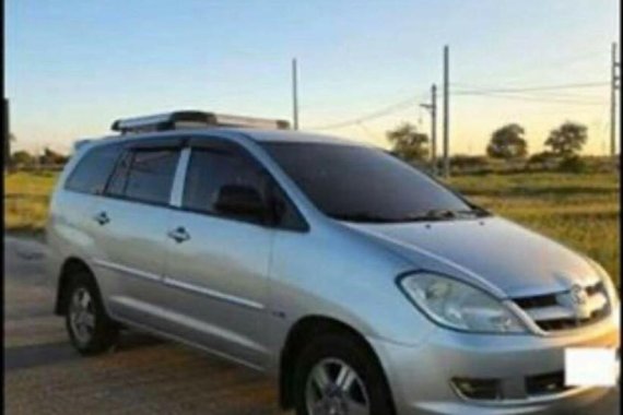Silver Toyota Innova 2005 for sale in Manila
