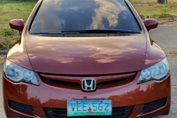 Selling Red Honda Civic 2007 in Paranaque City