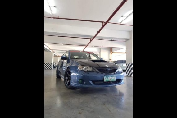 Blue Subaru Impreza Wrx 2009 Hatchback for sale in Marilao