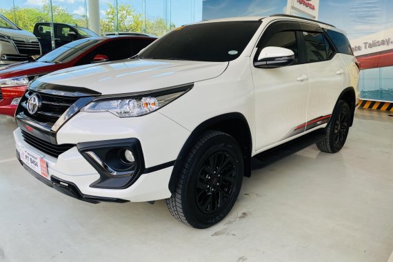 Pearl White Toyota Fortuner 2020