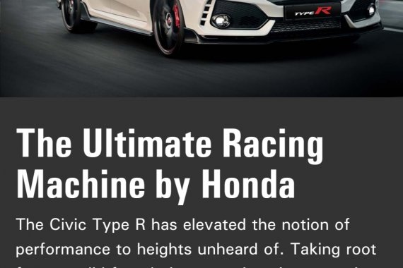 Brand New Honda Civic Type R 2019