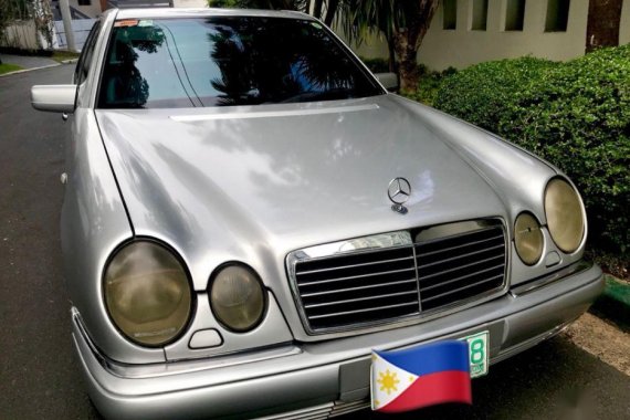 Silver Mercedes-Benz E-Class 1998 for sale in Manila