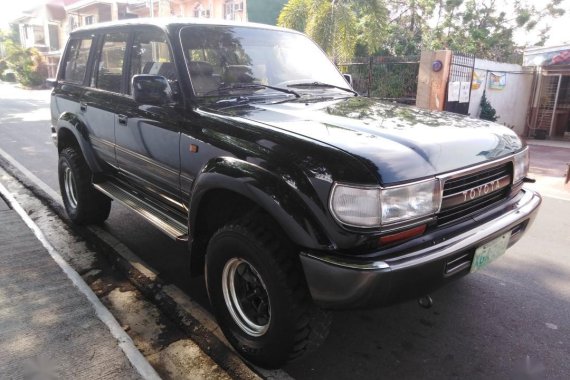 Black Toyota Land Cruiser 1994 for sale in Manila