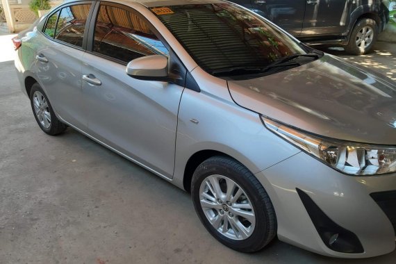 Silver Metallic Toyota Vios 2019 E M/T Gasoline 