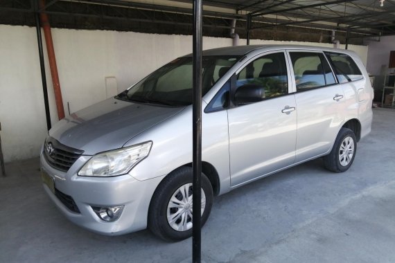 Silver 2013 Toyota Innova Manual in Sultan Kudarat