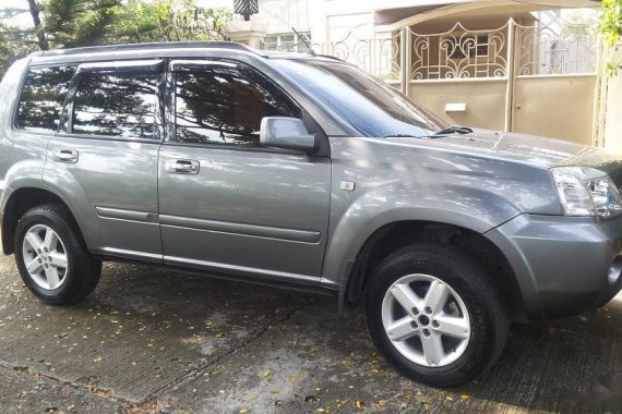 Grey Nissan X-Trail 2011 SUV / MPV for sale in Pasig