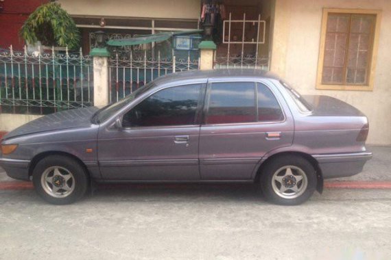 Selling Gray Mitsubishi Lancer 1991 Sedan in Manila