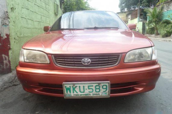 Sell Red 2000 Toyota Corolla Wagon (Estate) in Malabon