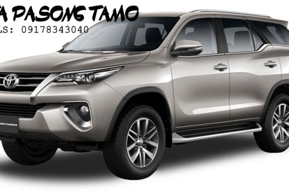 LOW DP BA HANAP MO? BRAND NEW TOYOTA FORTUNER 4X2G DSL AT