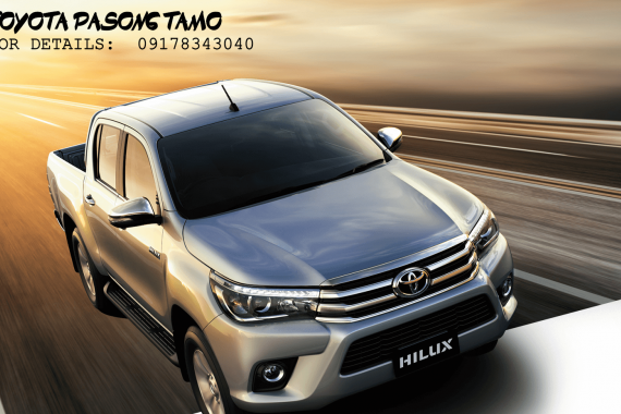 LOW DP BA HANAP MO? BRAND NEW TOYOTA HILUX 4X2G DSL AT