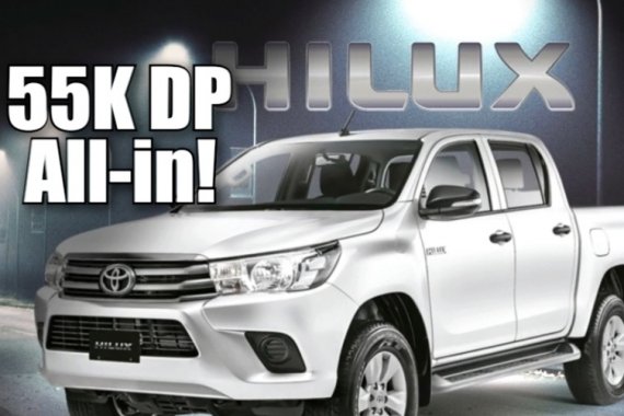 55K DP All-in! TOYOTA HILUX 4x2 G Automatic