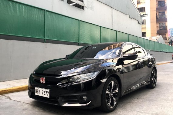 MIDNIGHT BURGUNDY 2018 ACQUIRED HONDA CIVIC RS TURBO AT GOOD PRICE For Sale at Eastwood Qc