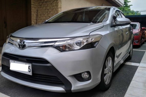 Selling Silver Toyota Vios 2016 Sedan Automatic in Quezon City