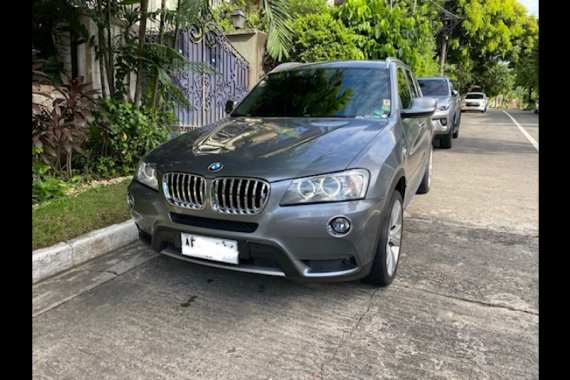 Grey Bmw X3 2013 at 55000 for sale in Pasig City