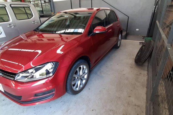 Sell Red 2016 Volkswagen Golf Hatchback in Dumaguete