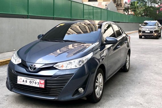 BLUE 2019 TOYOTA VIOS CVT AVAILABLE NEGOTIABLE UPON VIEWING IN QC