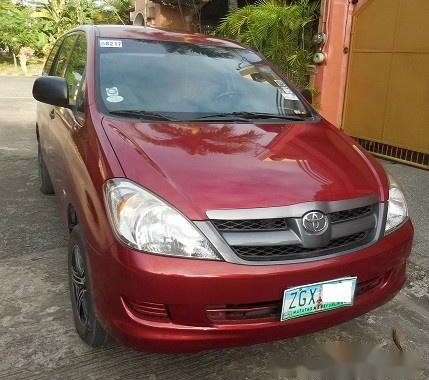 Sell Red 2007 Toyota Innova SUV / MPV in Las Piñas