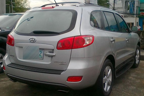 Sell Silver 2007 Hyundai Santa Fe SUV / MPV in Manila