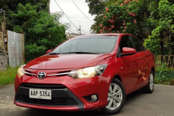 Sell Red 2014 Toyota Vios Sedan in Manila