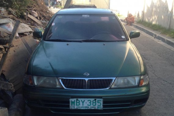 Sell Green 1998 Nissan Sentra Sedan at Manual in  at 180000 in Las Piñas