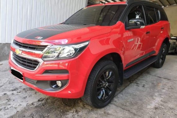 Selling RedChevrolet Trailblazer 2017 SUV / MPV in Manila