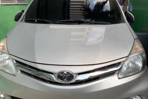 Sell Silver 2014 Toyota Avanza Van in Manila
