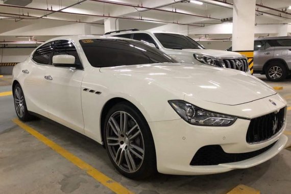 Selling White Maserati Ghibli 2016 Sedan in Manila