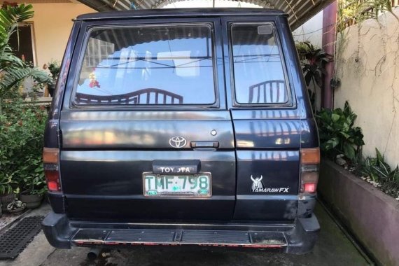 Selling Black Toyota Fxs 1996 SUV / MPV in Davao City