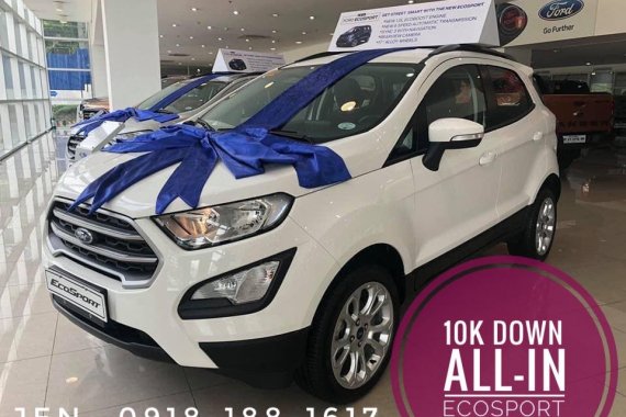 BRAND NEW FORD ECOSPORT DP ALL-IN