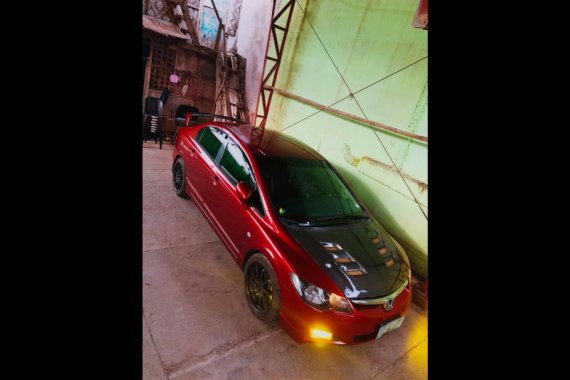 Selling Red Honda Civic 2006 Sedan in Tagum