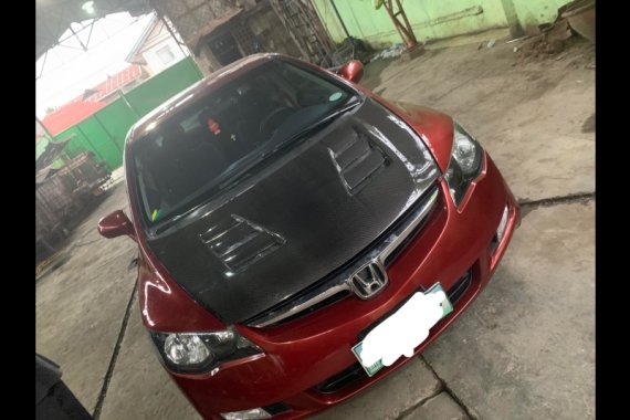 Selling Red Honda Civic 2006 Sedan in Tagum
