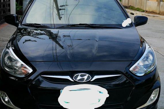 Sell Black 2011 Hyundai Accent Hatchback at Shiftable Automatic in Biñan
