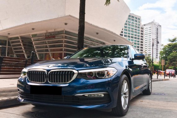 BMW 520D Blue Available in Pasig Metro Manila Low Mileage
