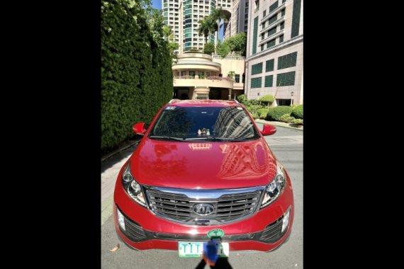 Selling Red Kia Sportage 2011 in Manila