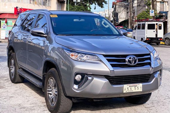 2018 TOYOTA FORTUNER 4X2 G MANUAL