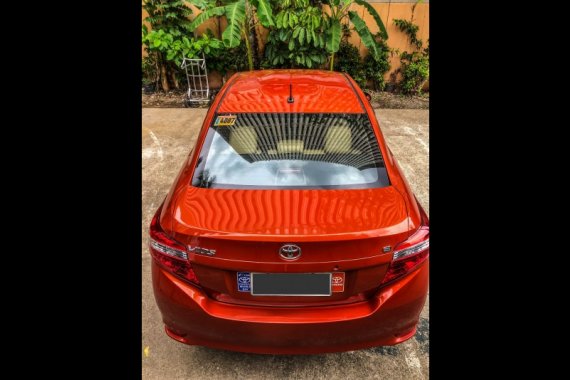 Selling Red Toyota Vios 2016 Sedan in Quezon City